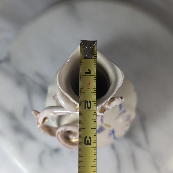 Art Nouveau Antique Vase 7 in Unmarked Royal Bonn? - Picture 8 of 8